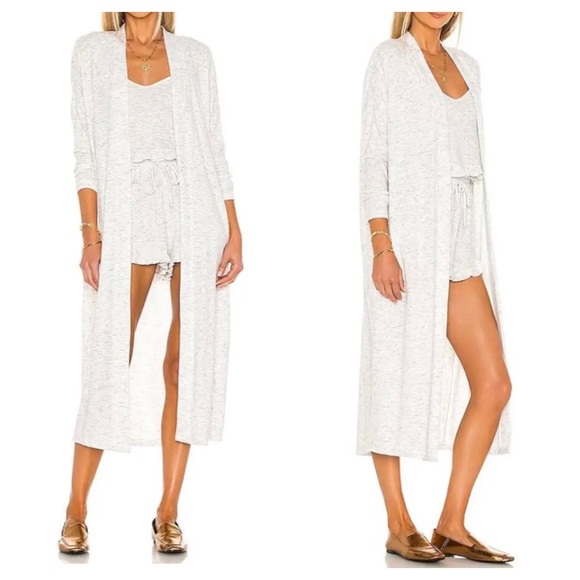 Lovers + Friends  - NWT Candace Maxi Cardigan in Heather Grey - Size XL - Picture 14 of 15